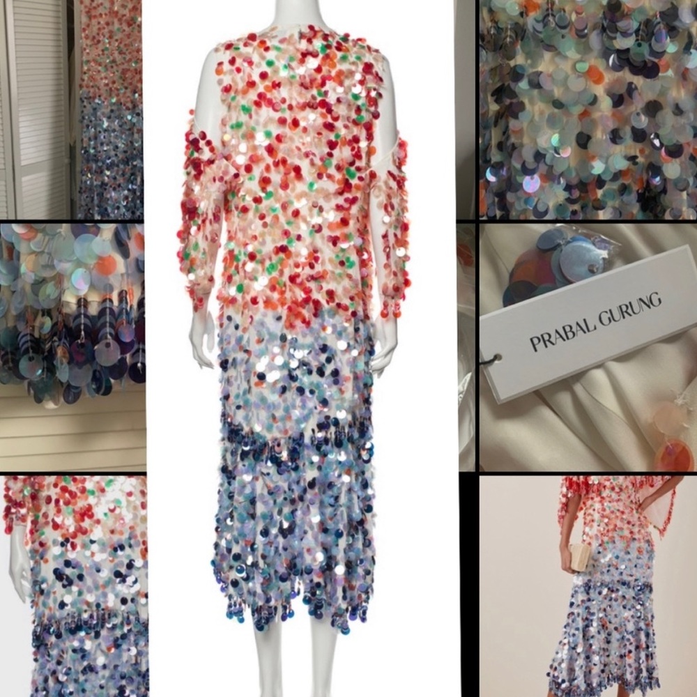 ✨ Prabal Gurung - Sequins Dress - Size 4 ✨